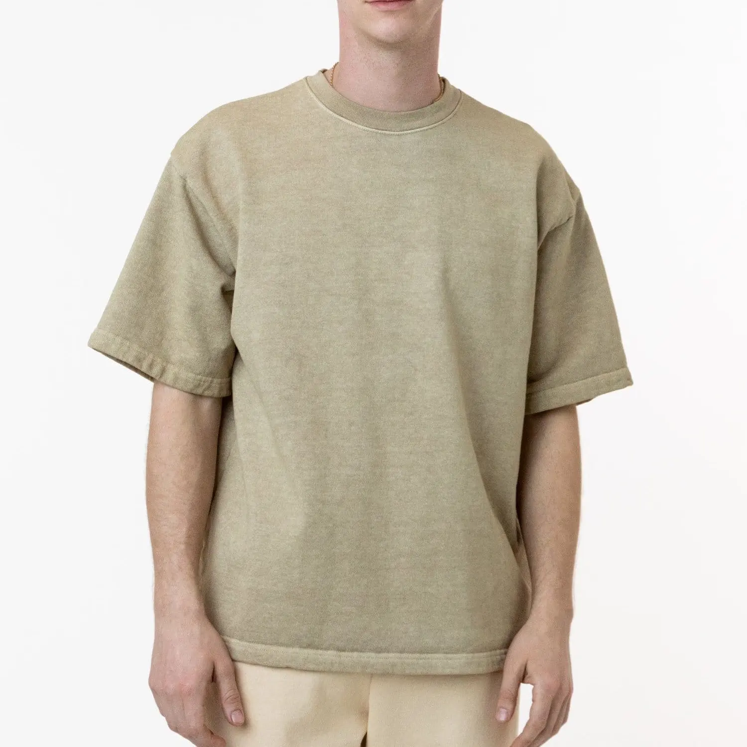 Men's Round Neck Basic Custom T-Shirts Gentlemen Casual Loose Plain OEM Fashion Tee shirt Regular Fit Short Sleeve Tops for Men