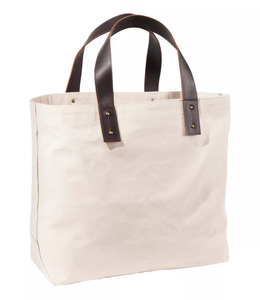 Custom Eco Friendly Heavy Duty Rugged Cotton Canvas Tote <b>Bag</b> Top Zipper Closure Custom Size Logo Factory Direct Export OEM - Product Image 1