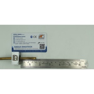 Matrice de torsion pour bracelet creux en fer, entrée 5,95 mm, sortie 5,70 mm, modèle T 9010 - Product Image 1