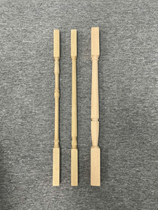 Eco-Friendly Rubber Wood Spindle Balusters for Stairs Hotel-Modern Design Durable Safe Easy Installation EFS Brand Vietnam - Product Image 3
