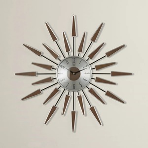 Modern Wooden Wall Clock for Living Room Home Office Decorative Silent Wall Clock At Best Price - Product Image 1