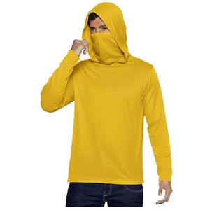 2026 Wholesale Custom Upf 50+ Performance Mens Long Sleeve SPF 30 Hooded Fishing Jersey Fishing Clothing Fishing Hoodie Shirts - Product Image 3