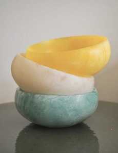 Bohemian Style Modern Design Polished Eco-Friendly Vintage Resin Salad & Fruit Bowl for Party Mixing - Product Image 4