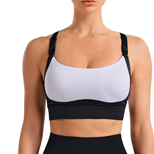 Women Seamless Athletic Sports <b>Bra</b> Comfortable <b>Stretch</b> Fabric Supportive Activewear Running Fitness Gym Training Top - Product Image 1