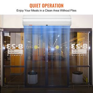 36\" <b>Commercial</b> Indoor <b>Air</b> Curtain Super Power 2 Speeds Wall Mounted Heavy Duty Door Fan Easy-Install 110V <b>Air</b> <b>Purifiers</b> - Product Image 3