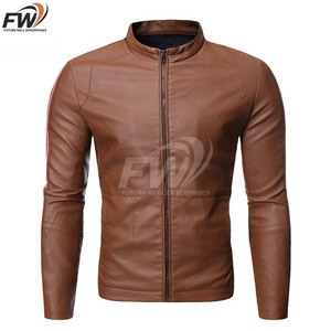 Blouson de moto unisexe personnalisé de haute qualité, 100 % polyester, imperméable, écologique, pour l'hiver, style streetwear, avec col montant, faible MOQ, OEM - Product Image 6
