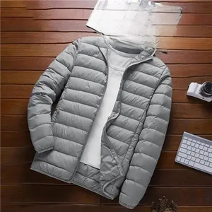 Oem Wholesale Casual Street Winter Hood Puffer Coat <b>Jacket</b> Custom Waterproof Down Puffer <b>Jacket</b> for Men - Product Image 4