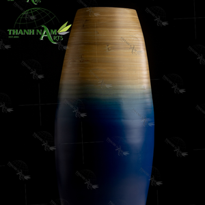 Jarrón brillante de Otoño de bambú, decoración de bambú hecha a mano para decoración del hogar, arreglo floral, exhibición de sala de estar o mesa rústica - Product Image 3