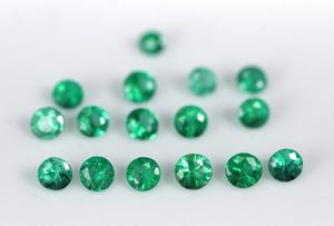 Piedras Preciosas de Esmeralda Verde de FF Jewellers, Hechas a Mano, de Alta Calidad, con Efecto de Juego de Color, con Certificación de Terceros, para Joyería - Product Image 2