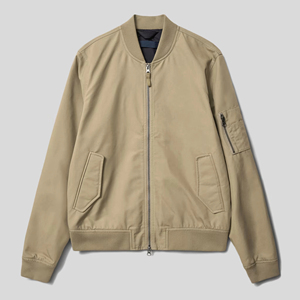 Blouson Bomber Homme Imperméable et Coupe-Vent en Toile Enduite, Épaisseur Standard, Qualité Supérieure, Style Streetwear – Fournisseur ODM - Product Image 4