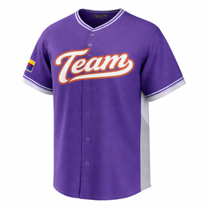 Camiseta de Béisbol Personalizada |   Camiseta Transpirable con Estampado por Sublimación |   Diseño Personalizado OEM |   Venta al por Mayor - Product Image 2