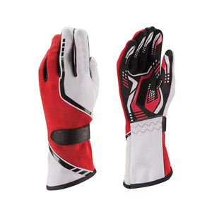Gants de course automobile professionnels imprimés sur mesure, ignifuges, équipement de karting, haute adhérence, gants de course sur circuit, fabrication directe - Product Image 1