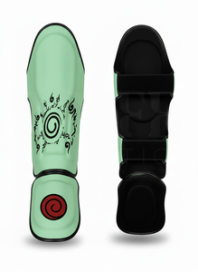 Nouvelles protections de tibia personnalisées 2026 avec motif imprimé pour le kickboxing, le Muay Thai, le karaté, le MMA, le Taekwondo – Protège-tibias d'entraînement avec logo personnalisé - Product Image 6