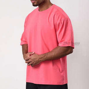 Camisetas de Gimnasio Personalizadas para Hombre, 100% Algodón, Tejido de Punto, Mezcla de Poliéster/Algodón, Transpirable, Antipilling, Fabricante de Ropa Deportiva - Product Image 2