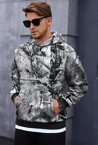 <b>Men</b> White <b>Grey</b> Camo Hoodies Custom Embrodries Fleece Pullover Streetwear <b>Sweatshirt</b> Oversized Apparel Wholesale - Product Image 2