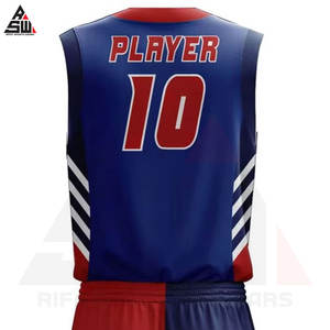 Conjuntos Deportivos Reversibles de Jersey y Pantalones Cortos, Transpirables, Estampados, Personalizados con Transferencia de Calor, de Secado Rápido, Antibacterianos, Tallas Grandes, Uniformes de Baloncesto - Product Image 5