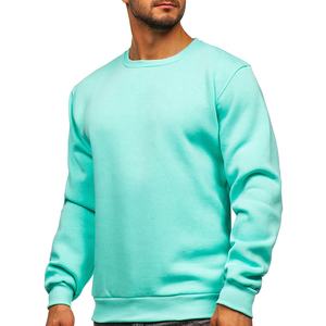 Unisex 100% Cotton Polyester Fleece Pullover <b>Hoodie</b> Custom Logo <b>Black</b> <b>Plain</b> Blank for Men Winter Sweatshirts Wholesale - Product Image 1