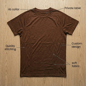 T-shirt unisexe 100 % coton respirant à séchage rapide personnalisable pour le sport et le streetwear, 230 g, col rond, manches courtes, coupe oversize - Product Image 4