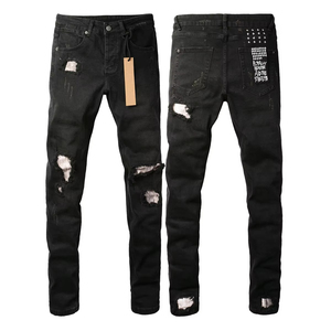 Classic Style Summer Men's <b>Thin</b> Jeans Business Fashion High Quality Stretch Denim Straight Pants Male Custom Trousers - Product Image 4