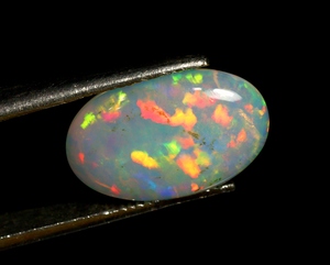Ópalo Etíope Natural Cabujón, Gema Suelta con Brillo de Color Intenso, Ópalo Pulido Premium para Joyería - Product Image 2
