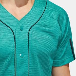 Jersey de béisbol de precio barato al por mayor sublimación manga corta y bordado mundial jersey de béisbol fabricante uniforme de béisbol - Product Image 6