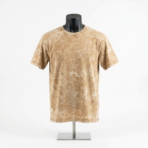 High Demanding Custom Acid Wash Knitted T-<b>Shirt</b> Oversized Fit 100% Cotton Acid Washed T <b>Shirt</b> - Product Image 1