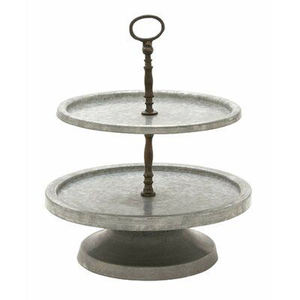 Metal Iron Galvanized 3 Tier <b>Cake</b> <b>Stand</b> On <b>Sale</b> Manufacturer & Wholesaler Metal Iron Galvanized <b>Cake</b> Serving <b>Stand</b> - Product Image 6