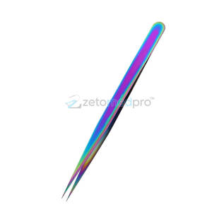 Pinzas de Acero Inoxidable con Punta Puntiaguda de Precisión, Herramienta para el Cuidado de Pestañas, Pinzas con Punta Puntiaguda, Herramienta de Belleza de Acero Inoxidable - Product Image 5