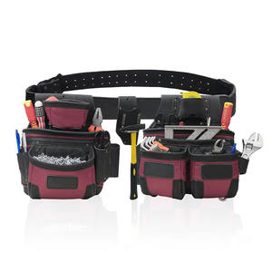 Ceinture porte-outils en cuir de qualité supérieure pour charpentier, avec pochette à outils et organisateur de travail, en vente en gros - Product Image 6