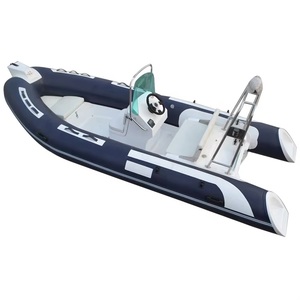 Bateau pneumatique Zodiac ASD-360 380, yacht sportif rigide avec tente pour la pêche, la dérive, en PVC léger, à vendre - Product Image 1