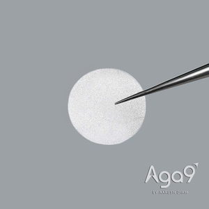 Plaque de diamant polycristallin rond poli/non poli Aga9 7 mm - Product Image 2