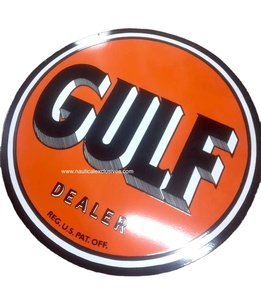 NEXHUB INDE Fabricant Exportateur Personnalisable Multicolore Essence Métal Artisanat Vintage Fer Émail Signes Sérigraphie - Product Image 3