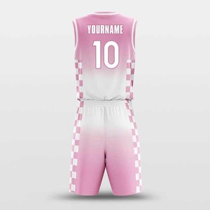 Uniforme de Baloncesto Personalizado Crystal Sports, Jersey de Baloncesto Reversible para Hombre, Diseño Liso - Product Image 5