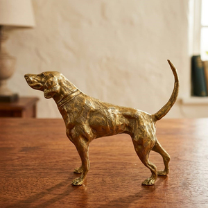 Metal Greyhound <b>Dog</b> <b>Figurine</b> Statue Hand-Cast Metal Indian Table Top <b>Dog</b> Sculpture - Product Image 6