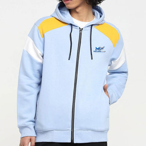 เสื้อฮู้ดซิปผ้าฟลีซคอตตอน 100% คุณภาพพรีเมียม สั่งทำได้ ระบายอากาศดี คอลเลคชั่นฤดูหนาว ขายส่ง MOQ ต่ำ - Product Image 1
