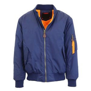 Veste universitaire décontractée pour homme avec logo personnalisé, col à capuche, coupe-vent léger, lettres personnalisées, couleur sur mesure, service OEM - Product Image 3