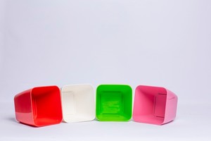 Maceta de plástico cuadrada de 13cm, duradera, ligera, resistente a grietas con drenaje, perfecta para plantas de interior y jardín al aire libre - Product Image 4