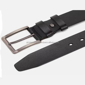 Custom <b>Men's</b> Classic Casual <b>Brown</b> Black Blue Genuine Leather <b>Belts</b> for Jeans - Product Image 6