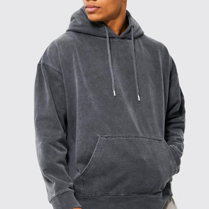 Nouveau style – Sweats à capuche unis à fermeture éclair intégrale, effet délavé à l'acide – Meilleure arrivée, sweats à capuche délavés à l'acide les plus vendus - Product Image 1