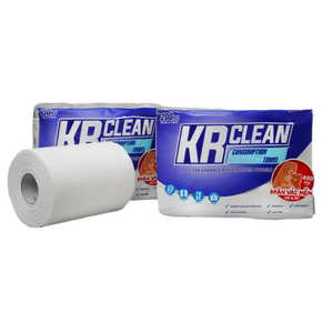 Lingettes de nettoyage non tissées Krclean 15x15cm, 400 feuilles, écologiques, style uni, pour maman et bébé - Product Image 1