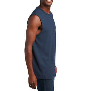 เสื้อกล้ามผู้ชายแบบถัก ดีไซน์ล่าสุด ระบายอากาศได้ดี สวมใส่สบาย ผลิตจากวัสดุคุณภาพดีที่สุด ราคาขายส่งแบบกำหนดเองได้ - Product Image 3