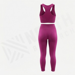 ชุดออกกำลังกายผู้หญิง ระบายอากาศได้ดี ชุดโยคะแบบไม่มีแขน ไซส์ใหญ่ รับสั่งทำ ชุดออกกำลังกายสำหรับผู้หญิง ชุดออกกำลังกาย ชุดออกกำลังกาย - Product Image 2