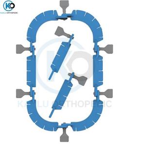 Système d'opérations chirurgicales urologiques réutilisable : Anneaux et crochets de haute qualité, ensemble de rétracteurs manuels Lone Star - Product Image 3