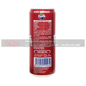 Venta caliente Sarsi sin azúcar uva naranja crema Soda 320mlx 24 latas afrutado de Vietnam al por mayor ingrediente primario carbonato - Product Image 3