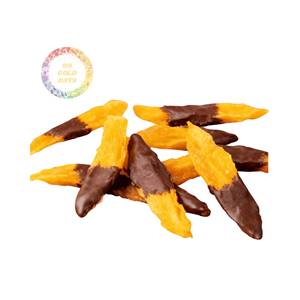Premium Chocolate Dipped <b>Dried</b> <b>Mango</b> Slices 50 Percent Dark Chocolate Coating for USA Gourmet Market Wholesale Cheap Bulk Price - Product Image 4