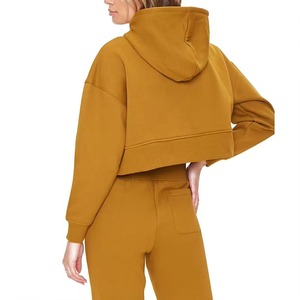 Sudaderas cortas antibacterianas para mujer, precio al por mayor, duraderas, cómodas, de alta calidad, último estilo. - Product Image 3