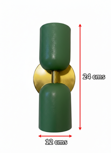 Lámpara de Pared de Hierro de Diseño Costero Moderno, Regulable, E26, 12 Pulgadas, Bombillas Halógenas Ecológicas CRI 80, Iluminación para Hogar y Oficina - Product Image 3