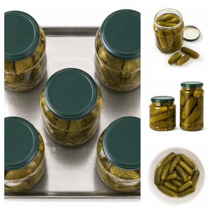 Best Quality Low Price Vietnam Factory Delicious Hot Sale Delicious Canned <b>Pickled</b> Cucumber Packed in 20oz Can - Product Image 2