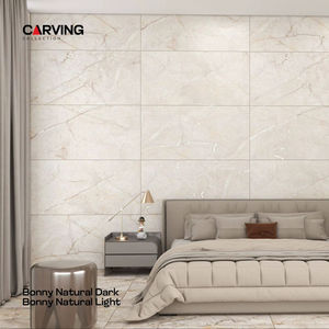 Dalles de sol et de mur en porcelaine vitrifiée GVT PGVT 600x1200mm, polies et émaillées, pour salon, chambre et usage commercial - Product Image 1