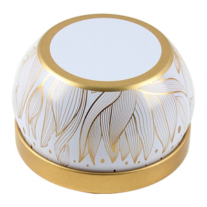 Oem ODM tùy chỉnh bán buôn Chất lượng cao Vòng kích thước nhỏ hộp kim loại bao bì rỗng lưu trữ lon thiếc cho nến - Product Image 3